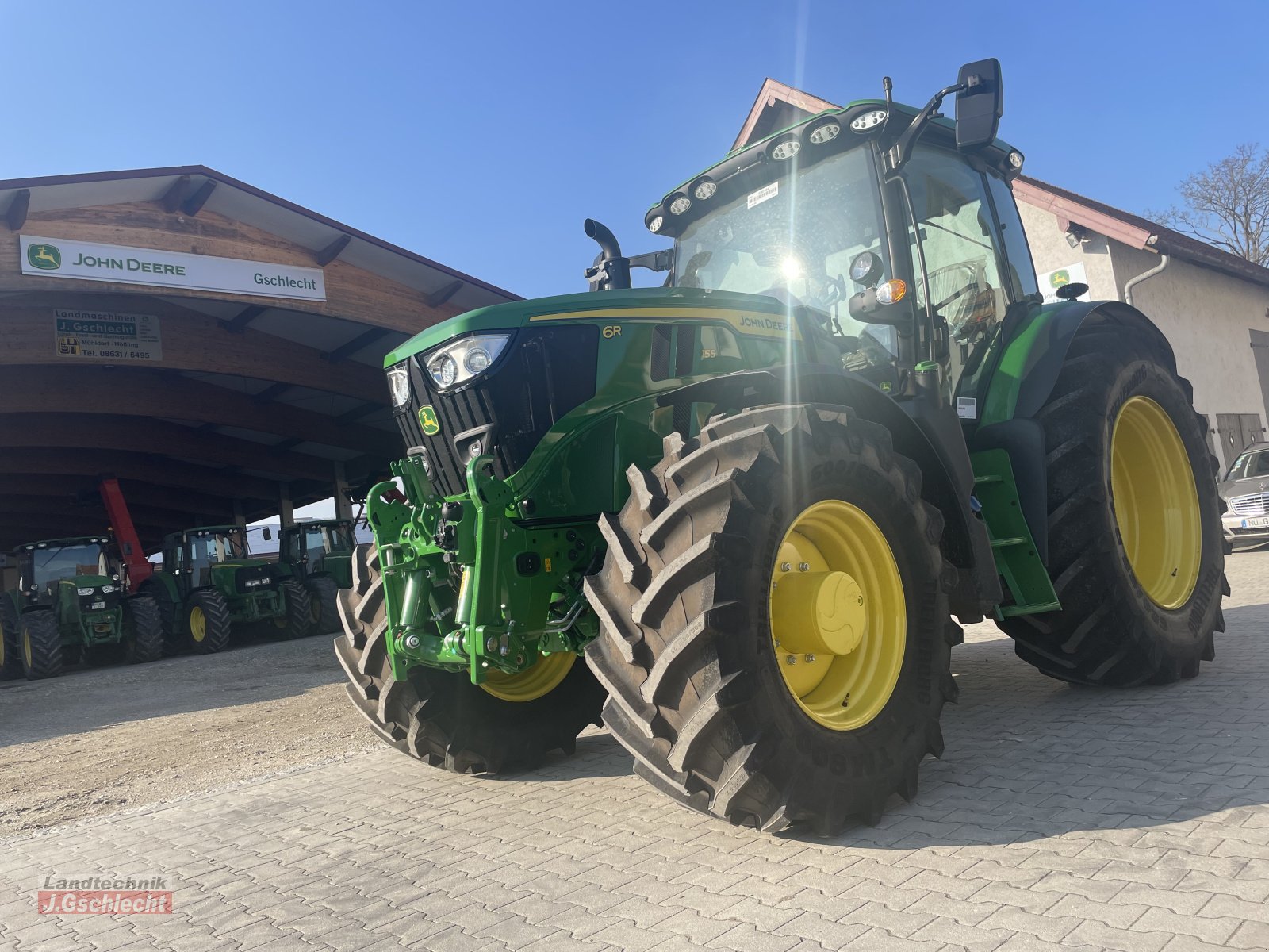 Traktor Türe ait John Deere 6R155, Neumaschine içinde Mühldorf (resim 15)