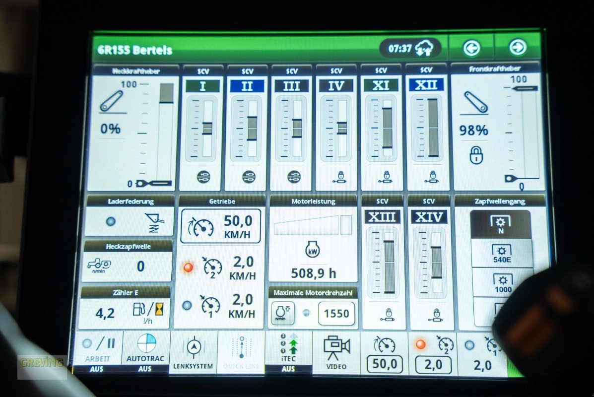 Traktor a típus John Deere 6R155, Gebrauchtmaschine ekkor: Ahaus (Kép 17)