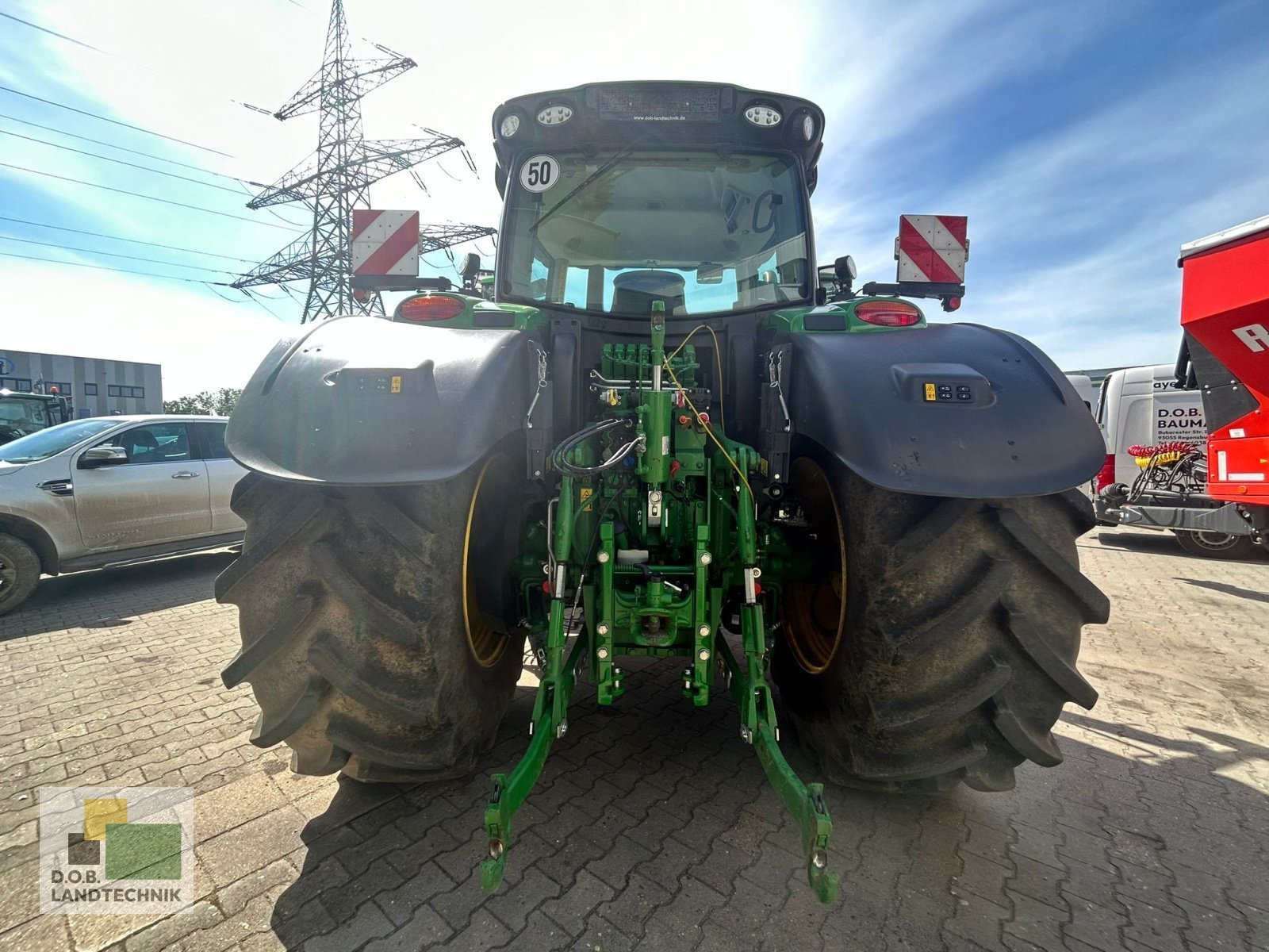 Traktor van het type John Deere 6R185 6R 185 Garantieverlängerung bis 2026 + Reifendruckregelanlage, Gebrauchtmaschine in Regensburg (Foto 4)