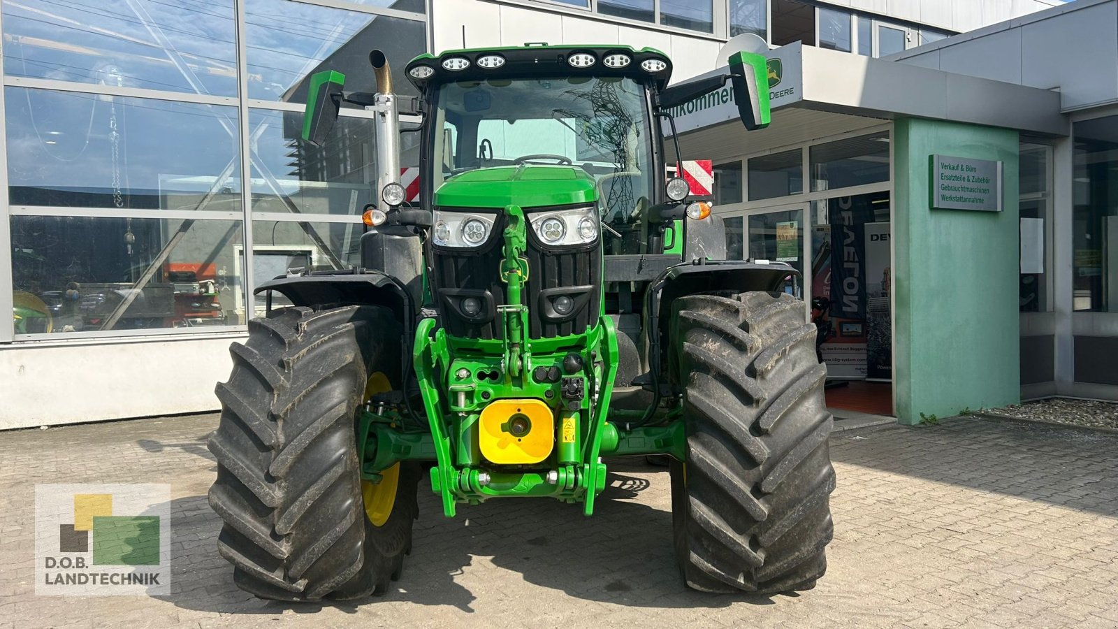 Traktor des Typs John Deere 6R185 6R 185 Garantieverlängerung bis 2026 + Reifendruckregelanlage, Gebrauchtmaschine in Regensburg (Bild 7)