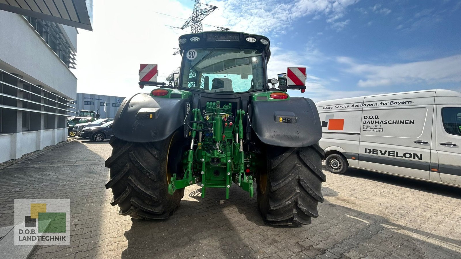 Traktor a típus John Deere 6R185 6R 185 Garantieverlängerung bis 2026 + Reifendruckregelanlage, Gebrauchtmaschine ekkor: Regensburg (Kép 8)