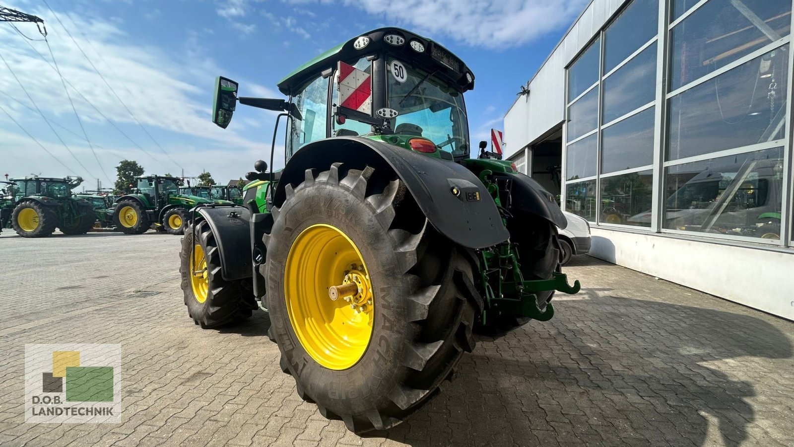 Traktor a típus John Deere 6R185 6R 185 Garantieverlängerung bis 2026 + Reifendruckregelanlage, Gebrauchtmaschine ekkor: Regensburg (Kép 9)