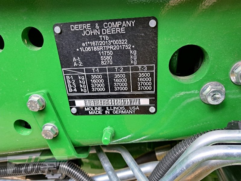 Traktor typu John Deere 6R185 / 6R 185, Neumaschine v Untermünkheim (Obrázok 19)