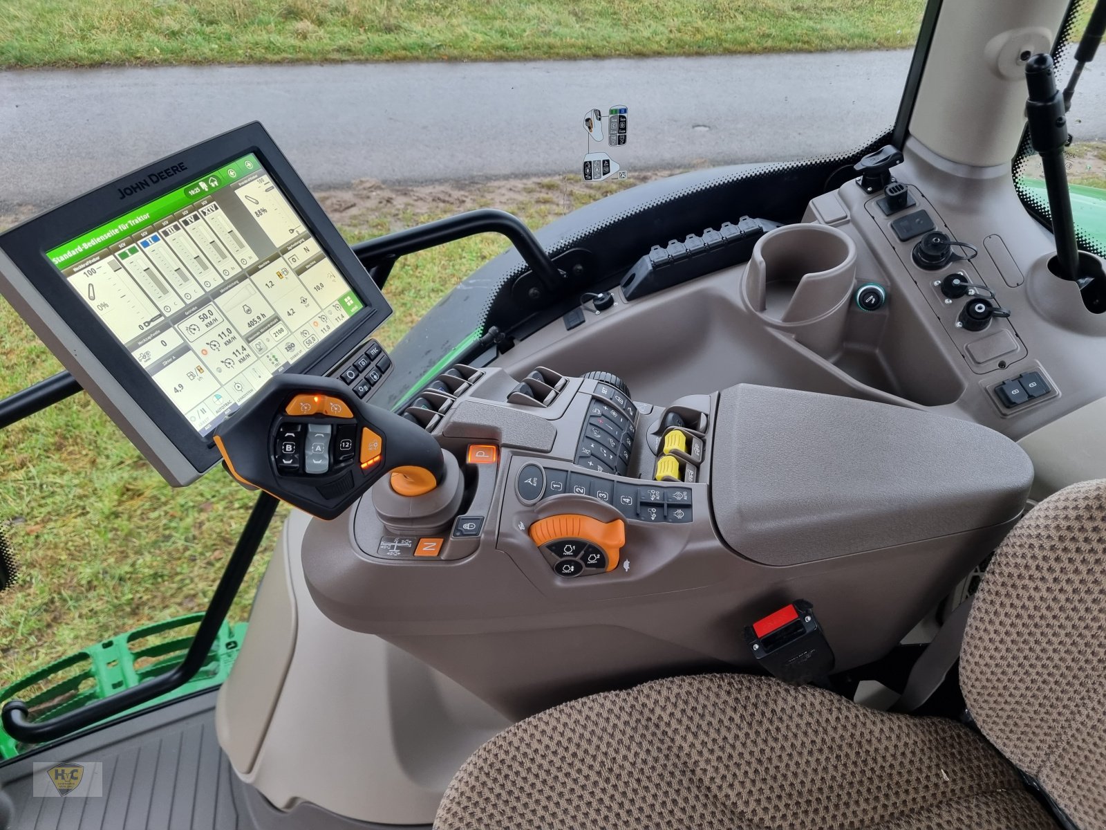 Traktor del tipo John Deere 6R185 Pro AutoTrac, Gebrauchtmaschine In Willanzheim (Immagine 11)