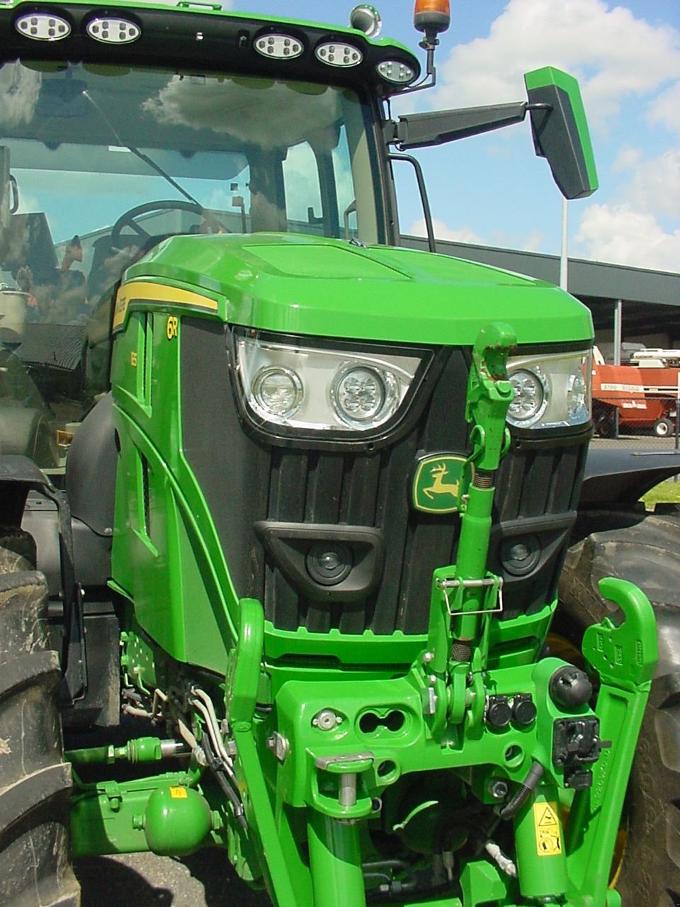 Traktor Türe ait John Deere 6R185, Gebrauchtmaschine içinde Wieringerwerf (resim 4)