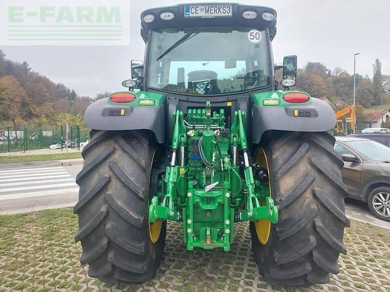 Traktor от тип John Deere 6r185, Gebrauchtmaschine в GROBELNO (Снимка 7)