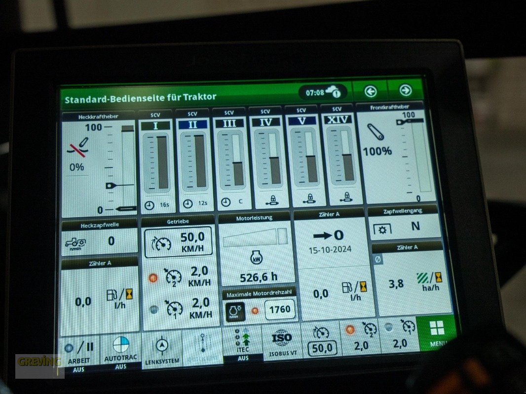 Traktor des Typs John Deere 6R185, Gebrauchtmaschine in Ahaus (Bild 19)