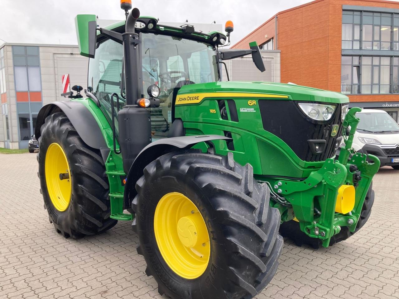 Traktor Türe ait John Deere 6R185, Gebrauchtmaschine içinde Stuhr (resim 3)