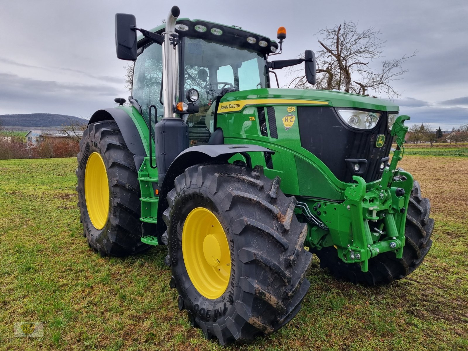 Traktor del tipo John Deere 6R215 Pro AutoTrac, Gebrauchtmaschine In Willanzheim (Immagine 4)