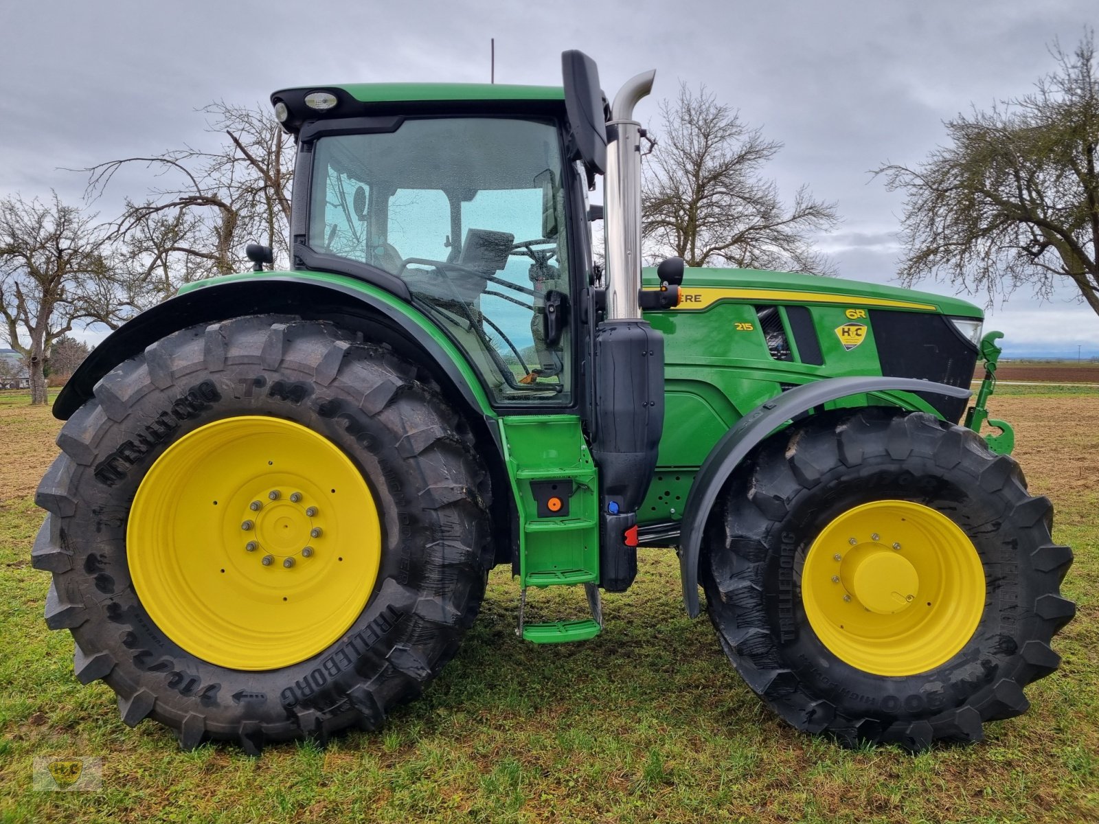 Traktor del tipo John Deere 6R215 Pro AutoTrac, Gebrauchtmaschine In Willanzheim (Immagine 5)