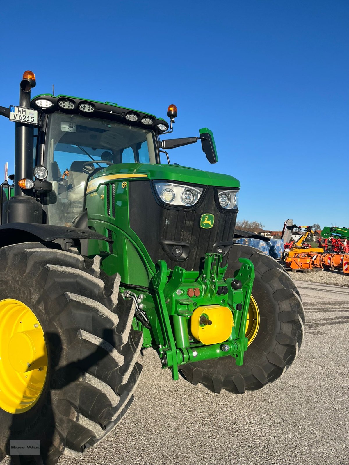 Traktor du type John Deere 6R215, Gebrauchtmaschine en Antdorf (Photo 7)