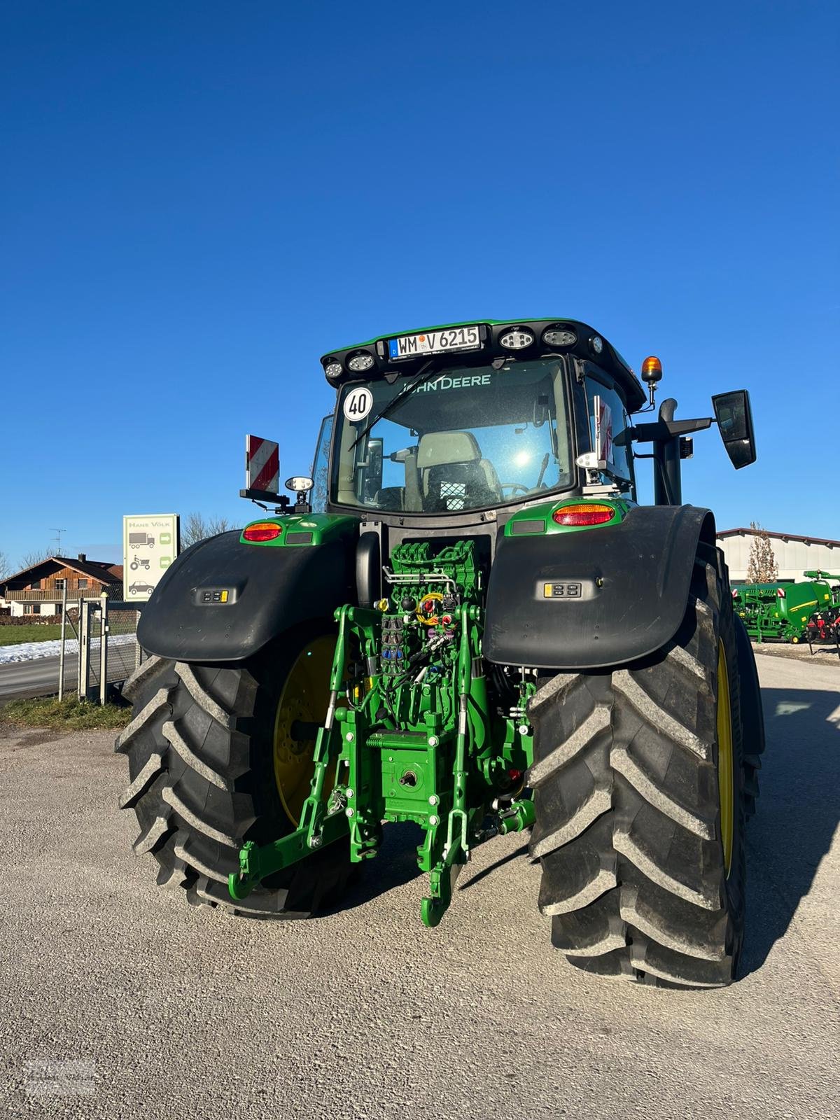 Traktor du type John Deere 6R215, Gebrauchtmaschine en Antdorf (Photo 9)