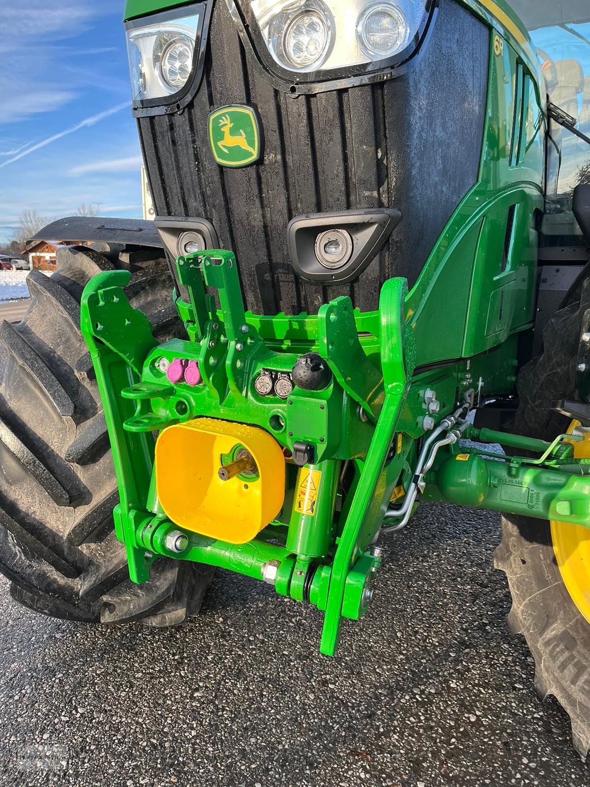 Traktor типа John Deere 6R215, Gebrauchtmaschine в Eching (Фотография 12)