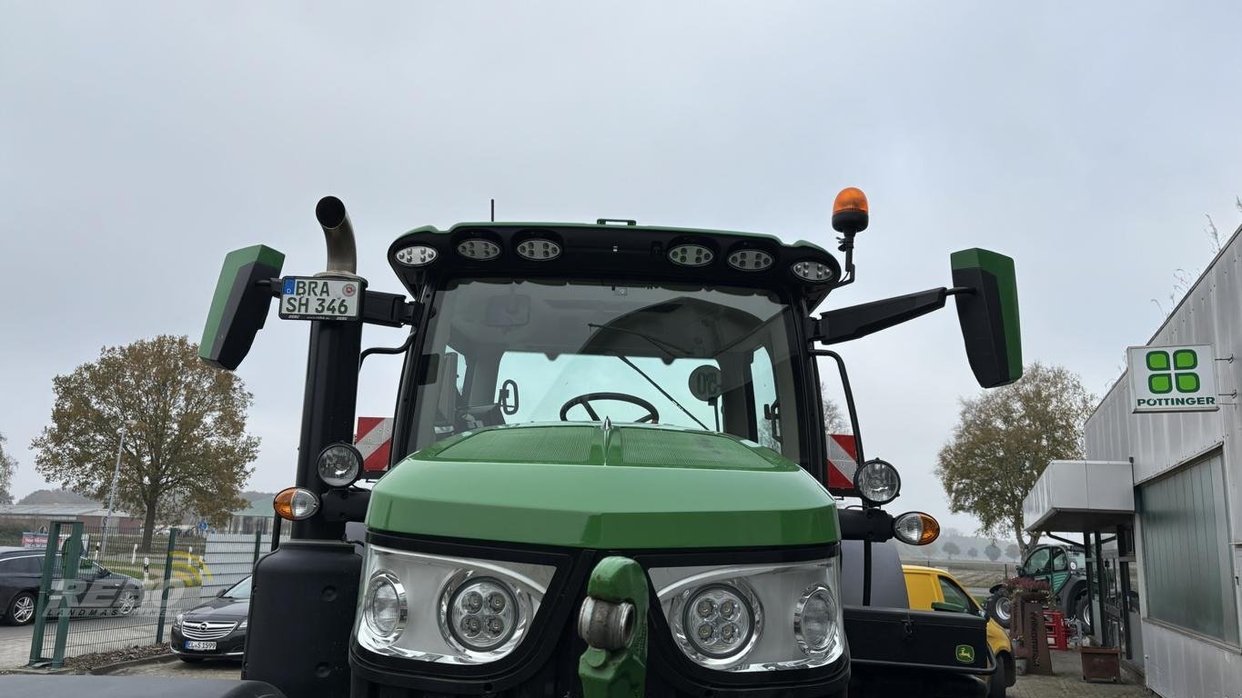 Traktor van het type John Deere 6R215, Gebrauchtmaschine in Visbek/Rechterfeld (Foto 8)