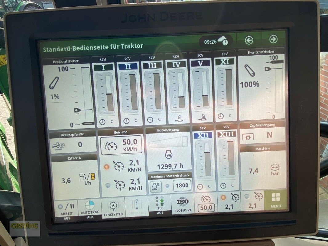 Traktor Türe ait John Deere 6R230 / 6230R, Gebrauchtmaschine içinde Ahaus (resim 14)