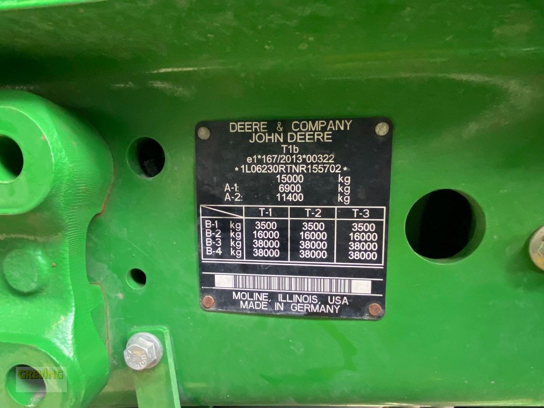 Traktor typu John Deere 6R230 / 6230R, Gebrauchtmaschine v Ahaus (Obrázek 16)