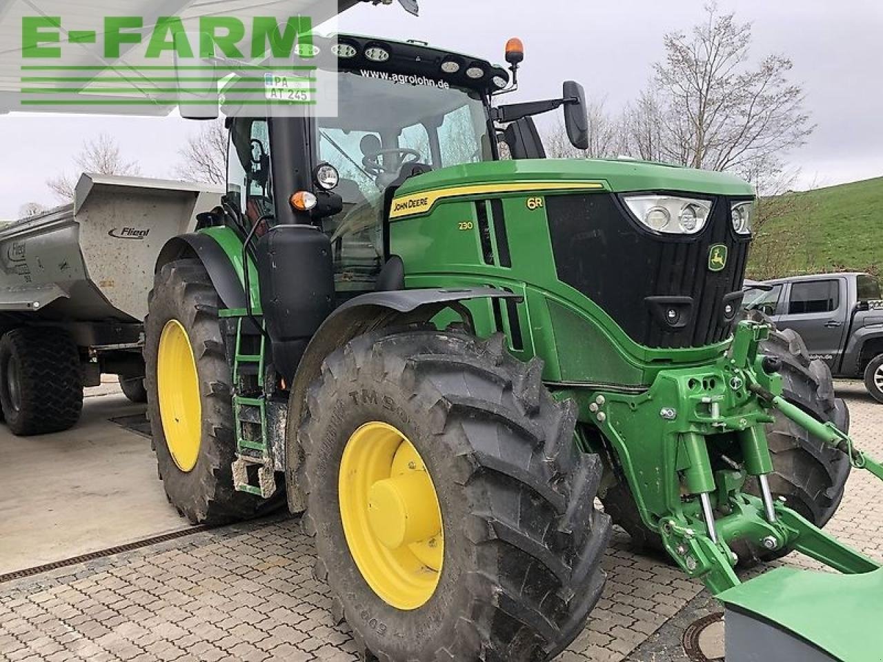 Traktor Türe ait John Deere 6r230 autopowr, Gebrauchtmaschine içinde NEUKIRCHEN V. WALD (resim 6)