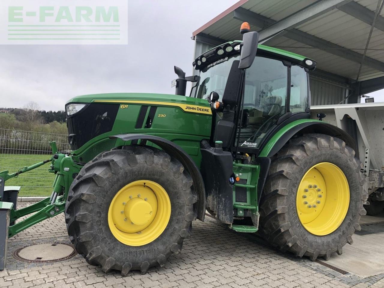 Traktor Türe ait John Deere 6r230 autopowr, Gebrauchtmaschine içinde NEUKIRCHEN V. WALD (resim 5)