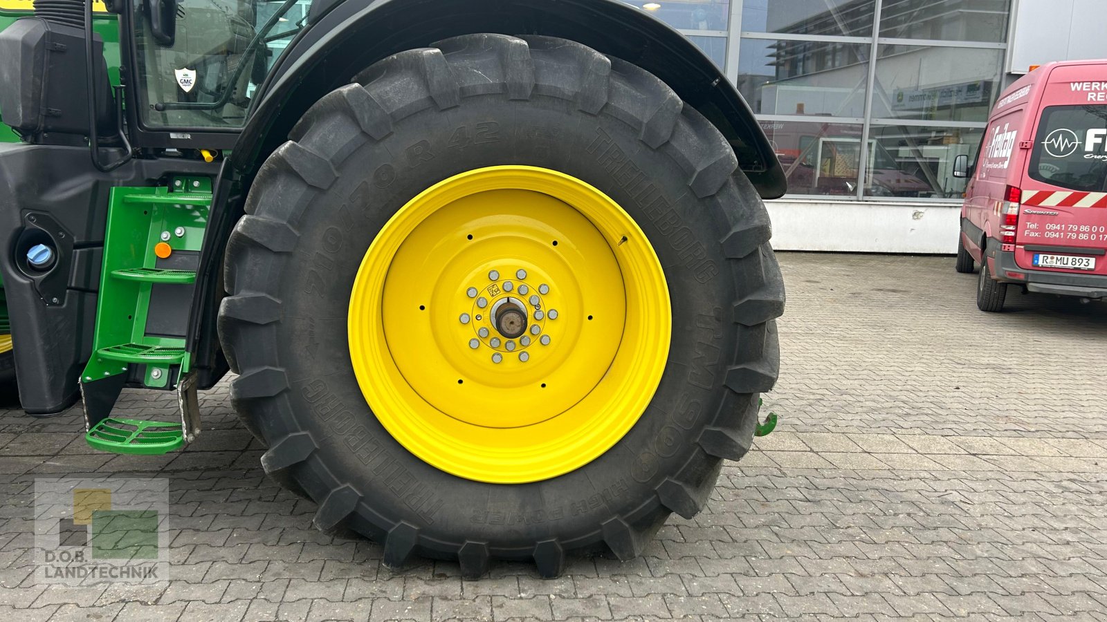 Traktor Türe ait John Deere 6R250 6R 250, Gebrauchtmaschine içinde Regensburg (resim 10)