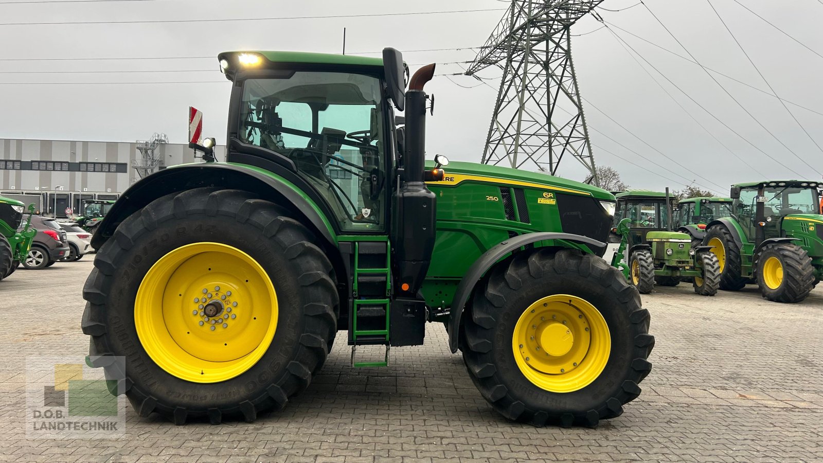 Traktor Türe ait John Deere 6R250 6R 250, Gebrauchtmaschine içinde Regensburg (resim 11)