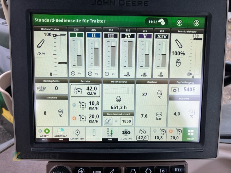 Traktor typu John Deere 6R250/FKH/CommandPro/PowerGard, Gebrauchtmaschine v Großenhain (Obrázok 13)