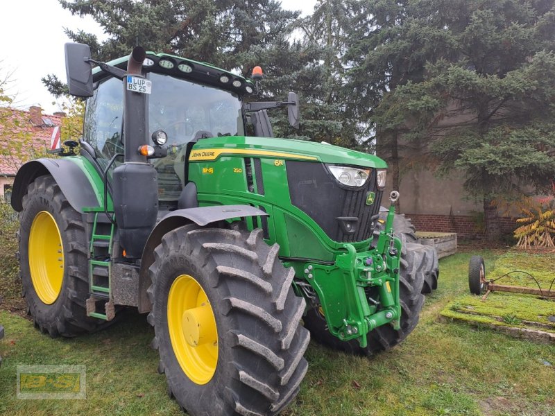 Traktor of the type John Deere 6R250, Neumaschine in Klietz (Picture 1)