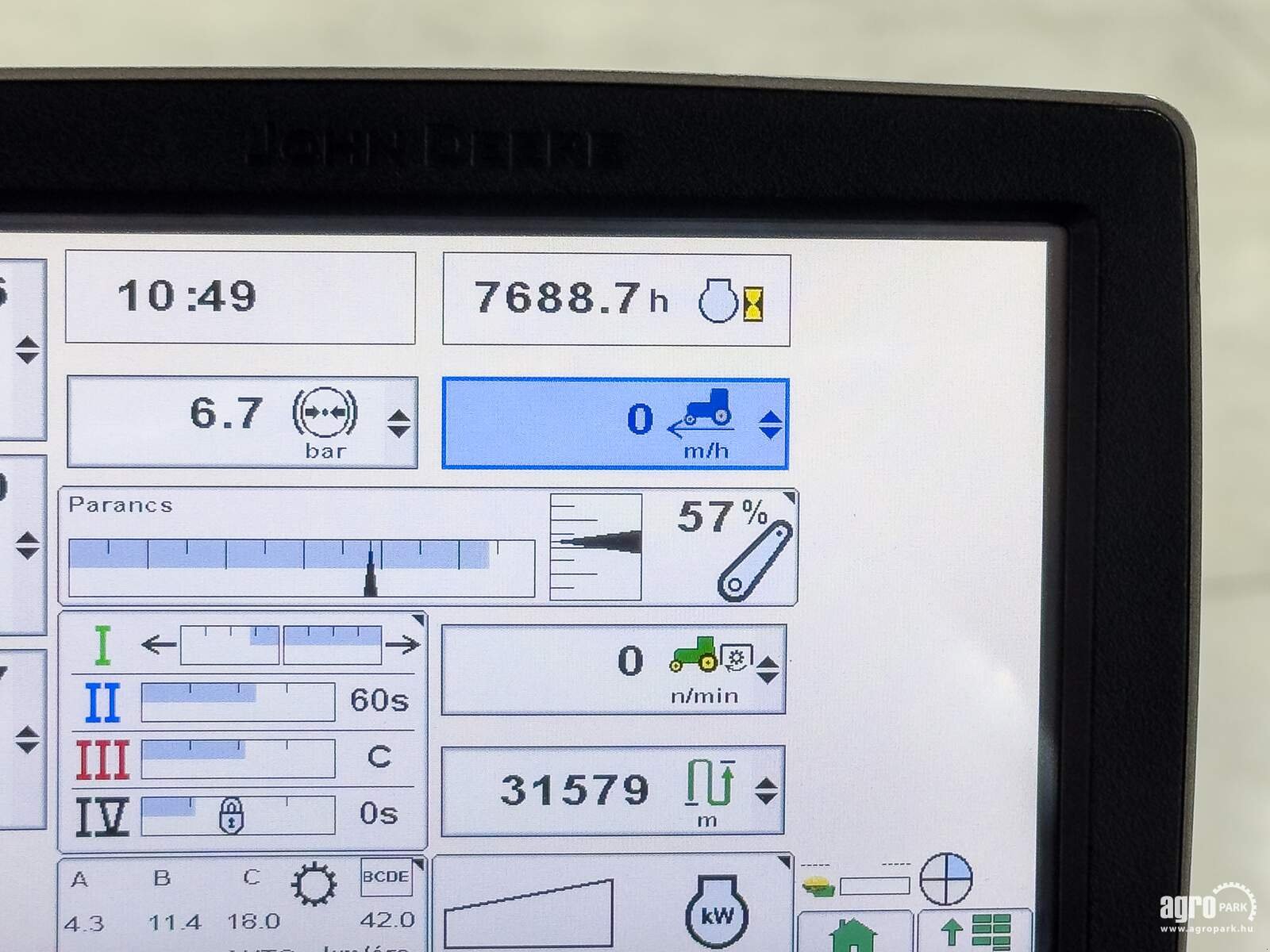 Traktor Türe ait John Deere 7200R, Gebrauchtmaschine içinde Csengele (resim 10)