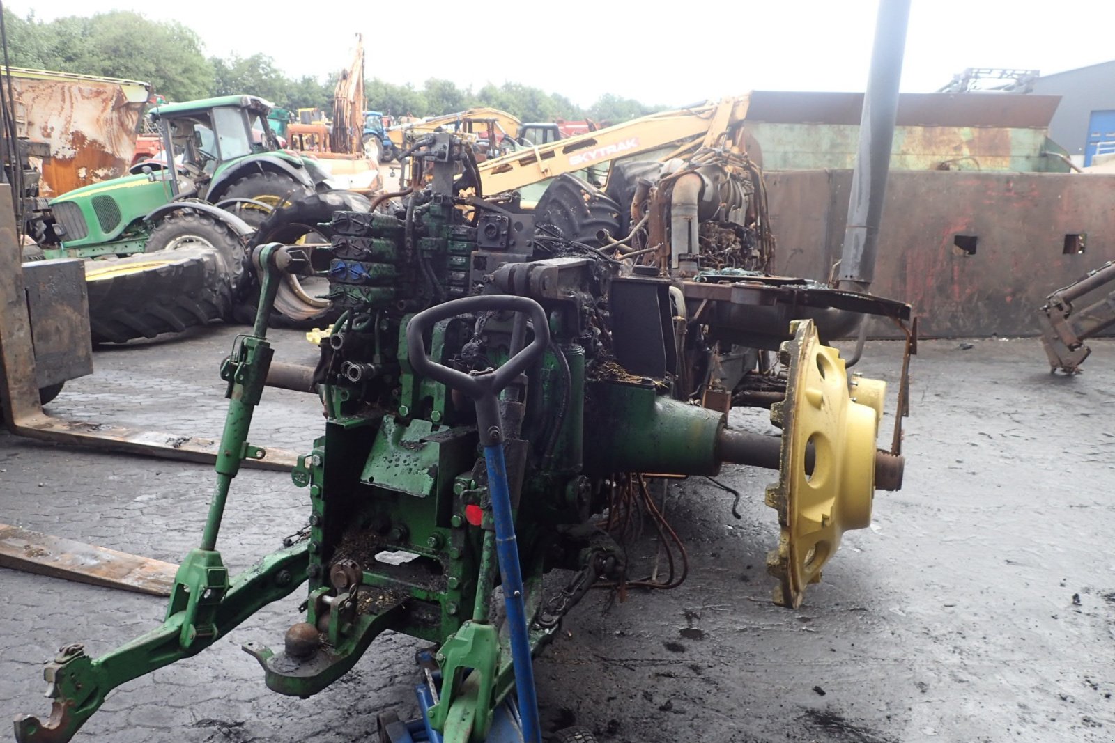 Traktor Türe ait John Deere 7230 R, Gebrauchtmaschine içinde Viborg (resim 3)