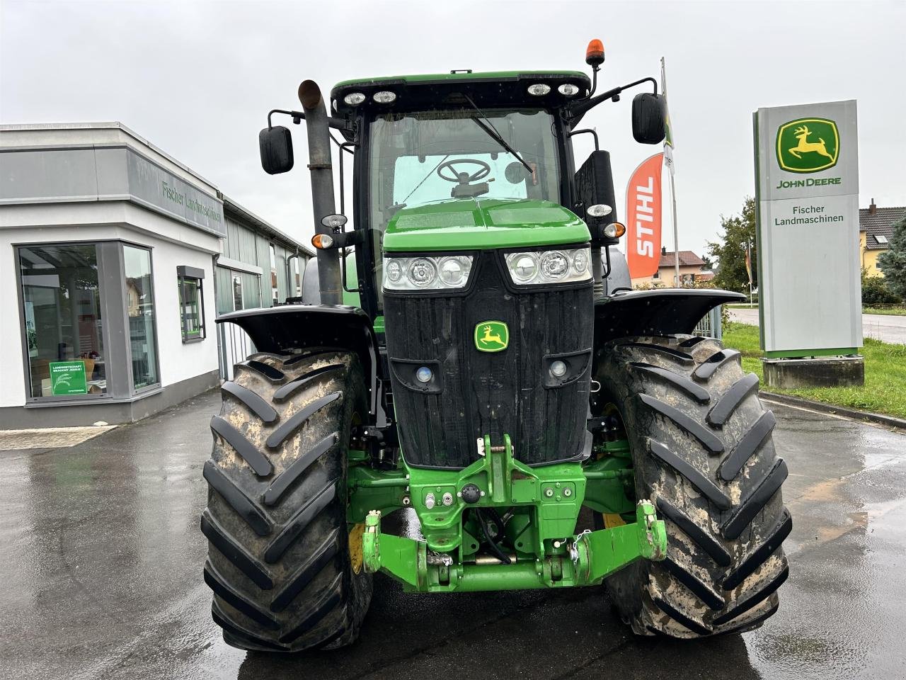 Traktor типа John Deere 7230R AP 50, Gebrauchtmaschine в Niederkirchen (Фотография 3)