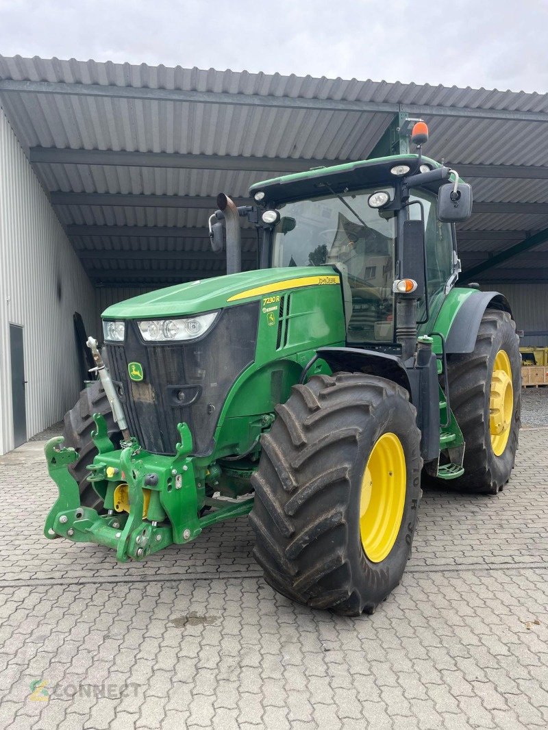 Traktor tipa John Deere 7230R mit FKH/ FZW/ Getriebe neu!, Gebrauchtmaschine u Großenhain (Slika 1)