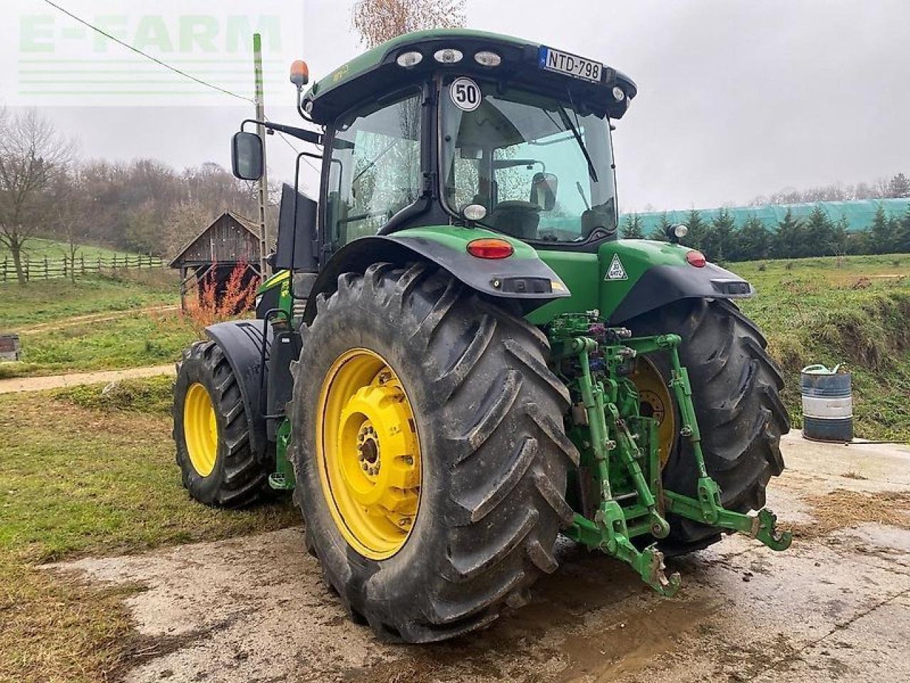 Traktor a típus John Deere 7230r, Gebrauchtmaschine ekkor: SZEGED (Kép 4)