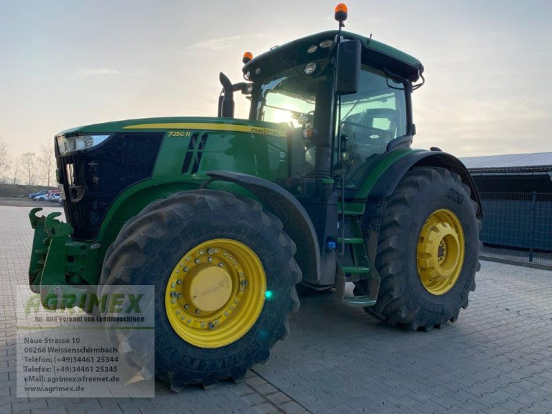 Traktor του τύπου John Deere 7250 R, Gebrauchtmaschine σε Weißenschirmbach (Φωτογραφία 1)