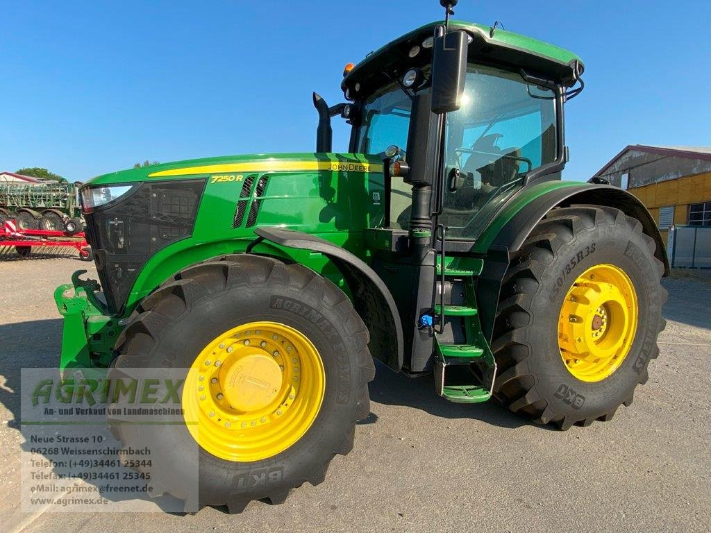 Traktor типа John Deere 7250 R, Gebrauchtmaschine в Weißenschirmbach (Фотография 3)