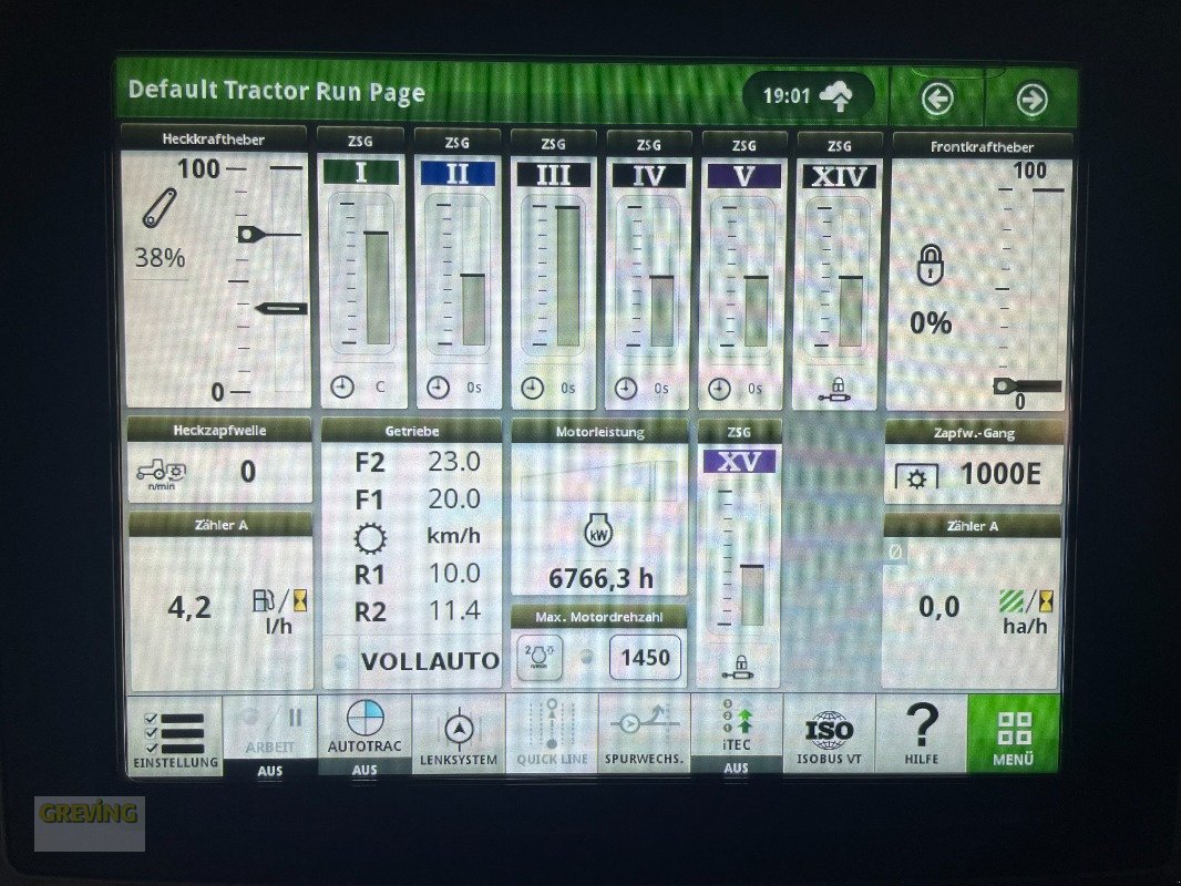 Traktor of the type John Deere 7250R AutoPowr, Gebrauchtmaschine in Ahaus (Picture 15)