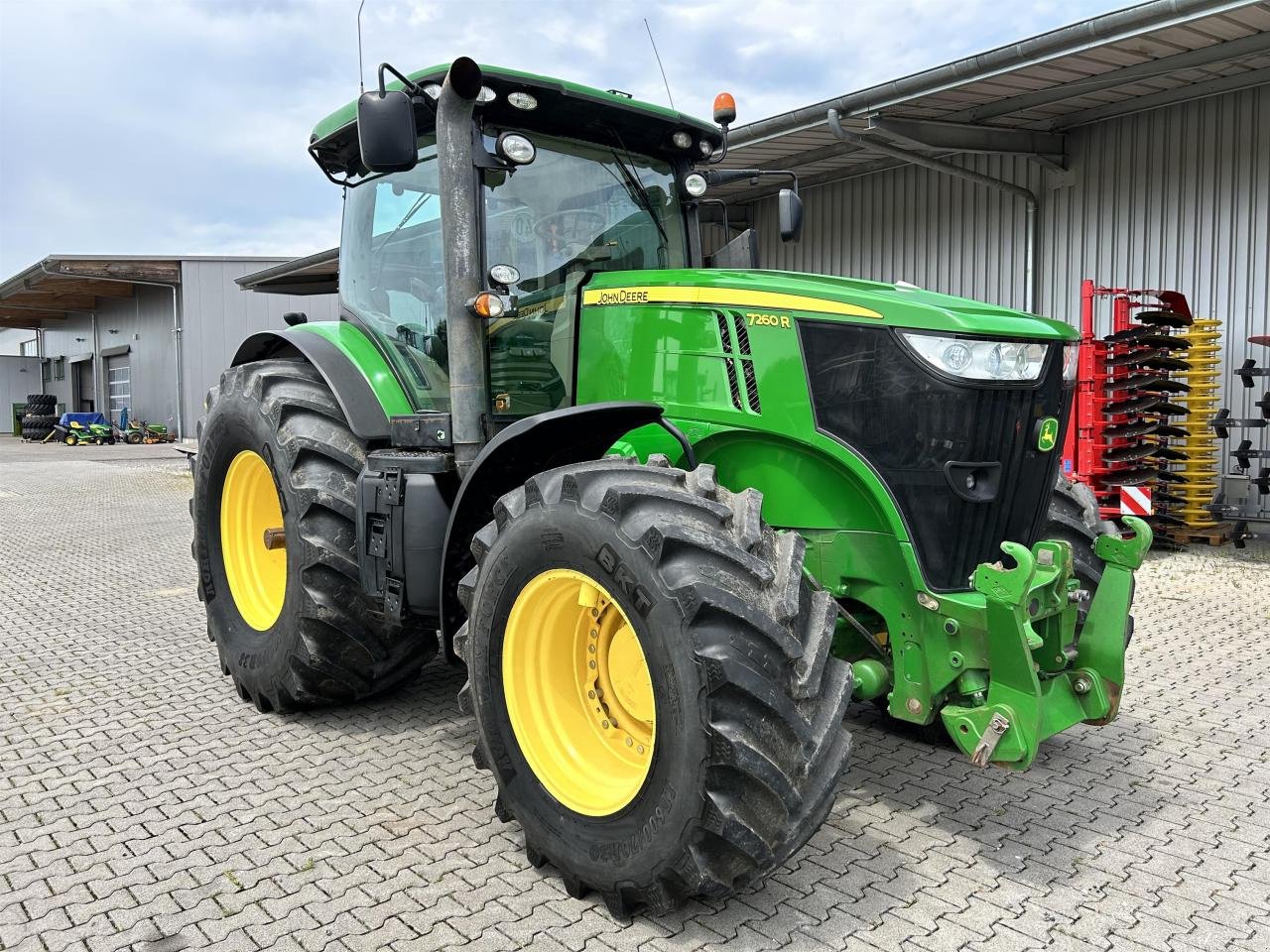 Traktor typu John Deere 7260R, Gebrauchtmaschine w Zweibrücken (Zdjęcie 9)