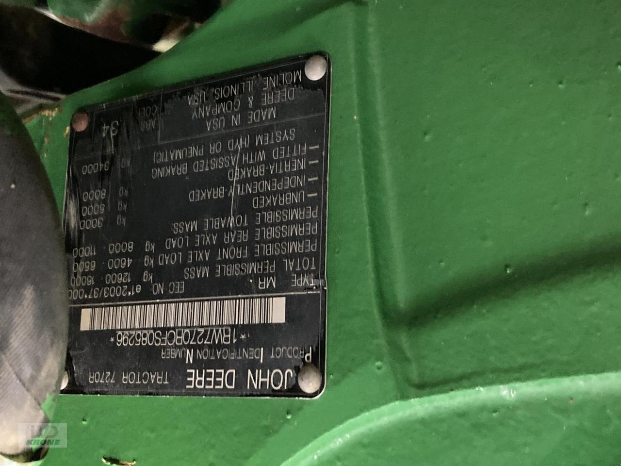 Traktor za tip John Deere 7270R, Gebrauchtmaschine u Spelle (Slika 4)