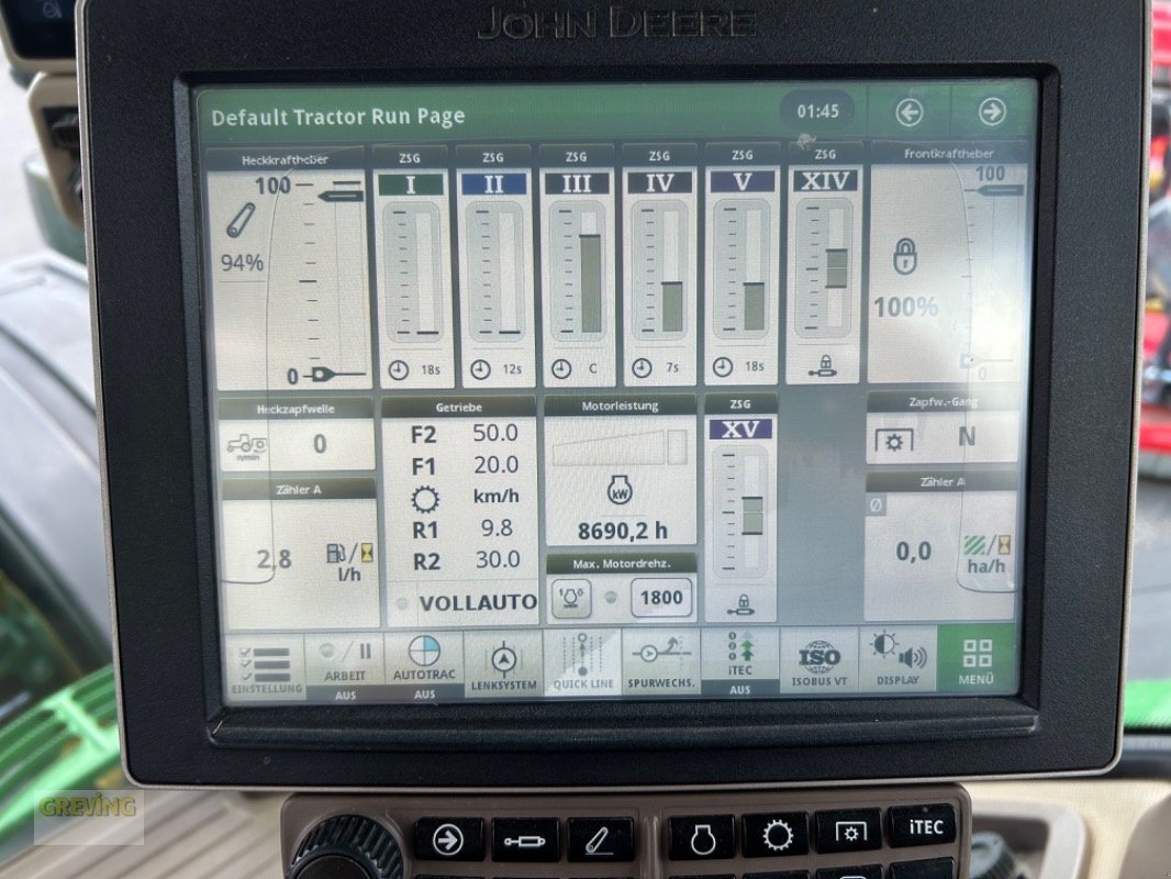 Traktor typu John Deere 7270R, Gebrauchtmaschine w Euskirchen (Zdjęcie 11)