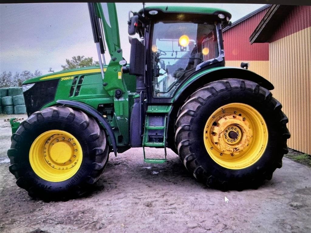 Traktor typu John Deere 7280R Front PTO og lift. StarFire 3000 GPS. Ring til Ulrik på 40255544. Jeg snakker Jysk, tysk og engelsk., Gebrauchtmaschine w Kolding (Zdjęcie 1)