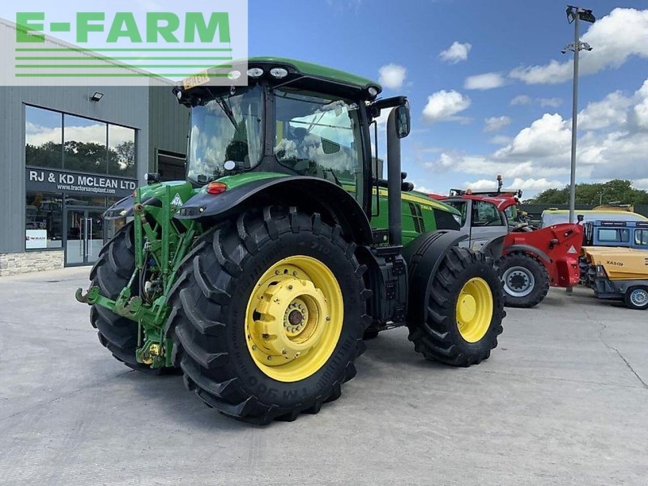 Traktor типа John Deere 7280r tractor (st20137), Gebrauchtmaschine в SHAFTESBURY (Фотография 8)