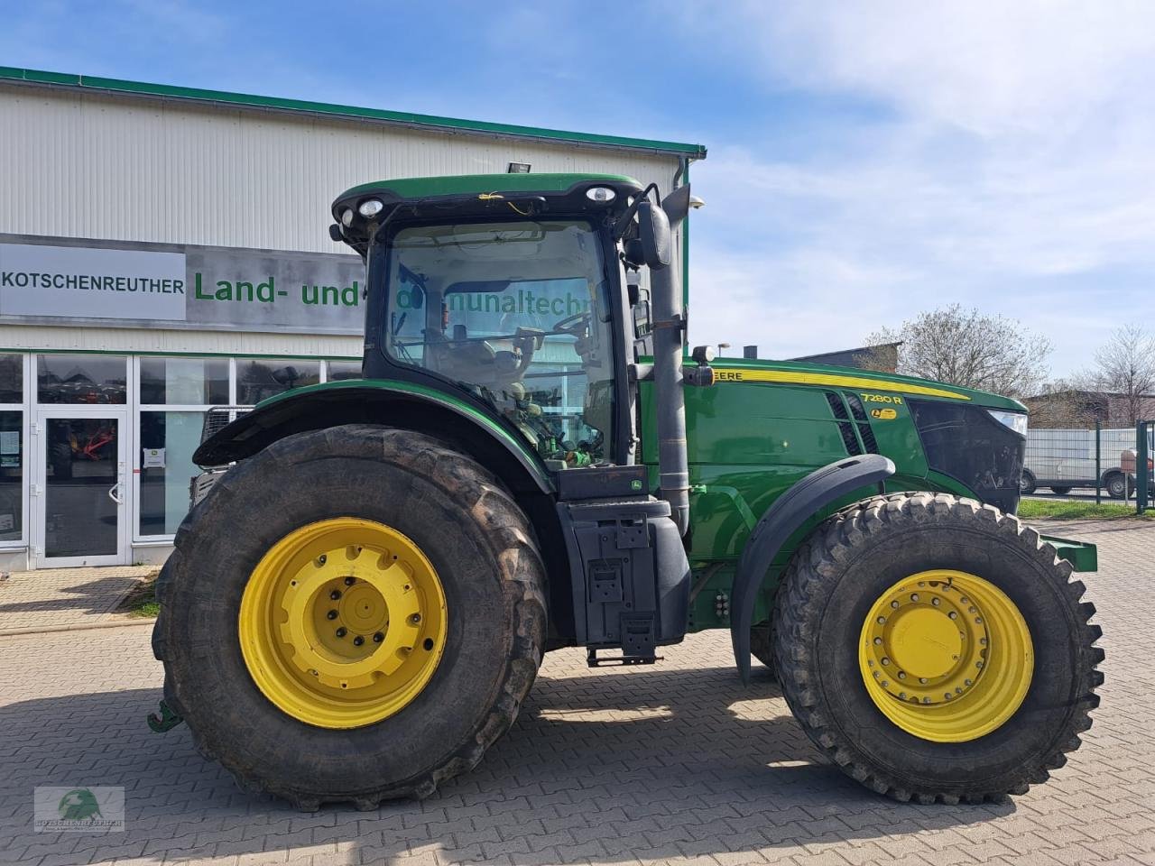 Traktor typu John Deere 7280R, Gebrauchtmaschine w Triebes (Zdjęcie 2)