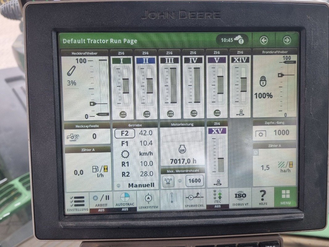 Traktor typu John Deere 7290R MY17 e23 40, Gebrauchtmaschine w Neubrandenburg (Zdjęcie 16)