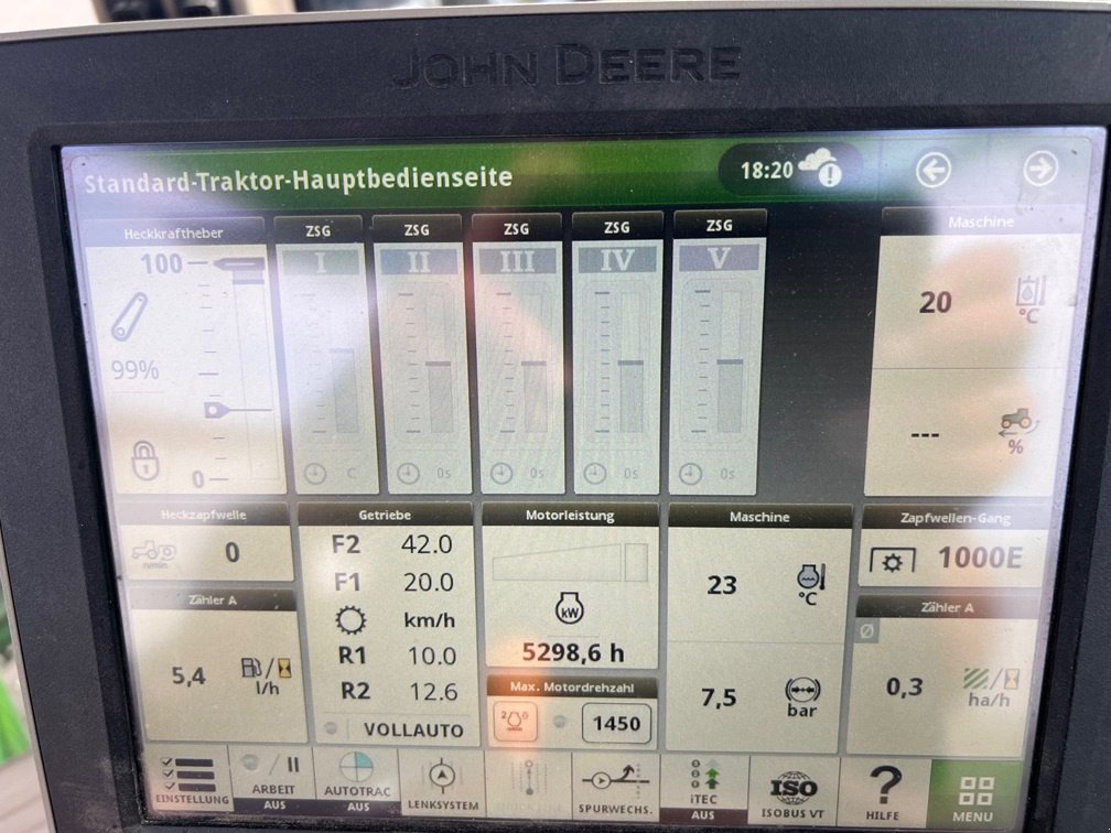 Traktor tip John Deere 7290R  **Tausch möglich**, Gebrauchtmaschine in Bramsche (Poză 16)