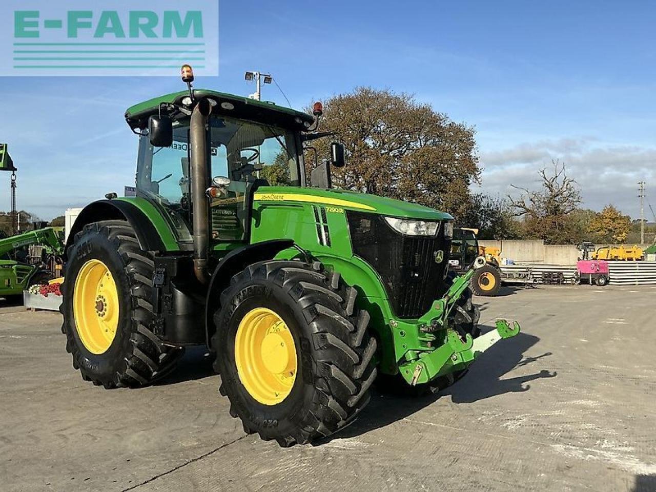 Traktor tip John Deere 7290r tractor (st21536), Gebrauchtmaschine in SHAFTESBURY (Poză 1)