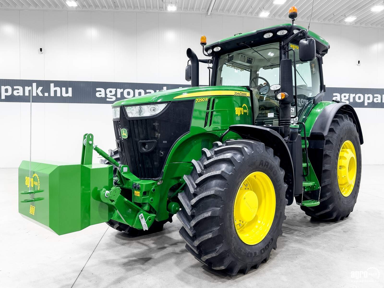 Traktor типа John Deere 7290R, Gebrauchtmaschine в Csengele (Фотография 1)