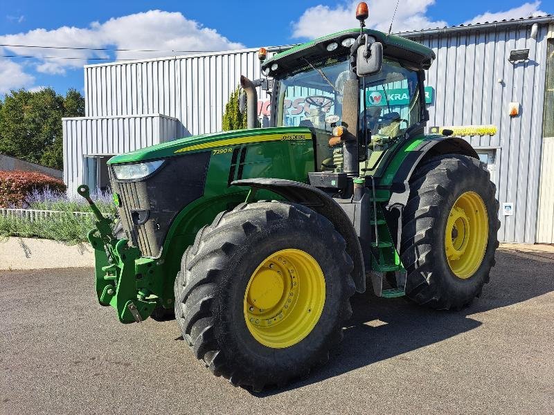 Traktor des Typs John Deere 7290R, Gebrauchtmaschine in SAINT GENEST D'AMBIERE (Bild 2)