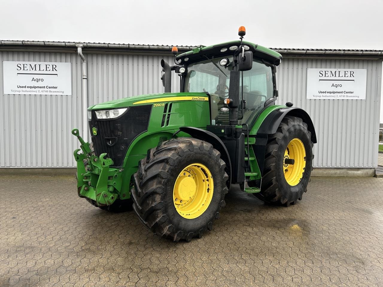 Traktor des Typs John Deere 7290R, Gebrauchtmaschine in Bramming (Bild 1)