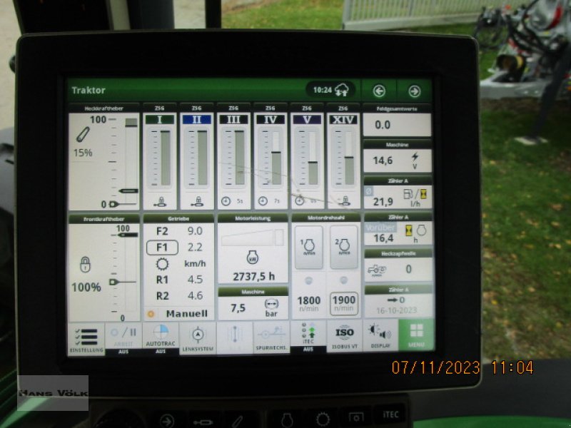 Traktor des Typs John Deere 7290R, Gebrauchtmaschine in Soyen (Bild 10)