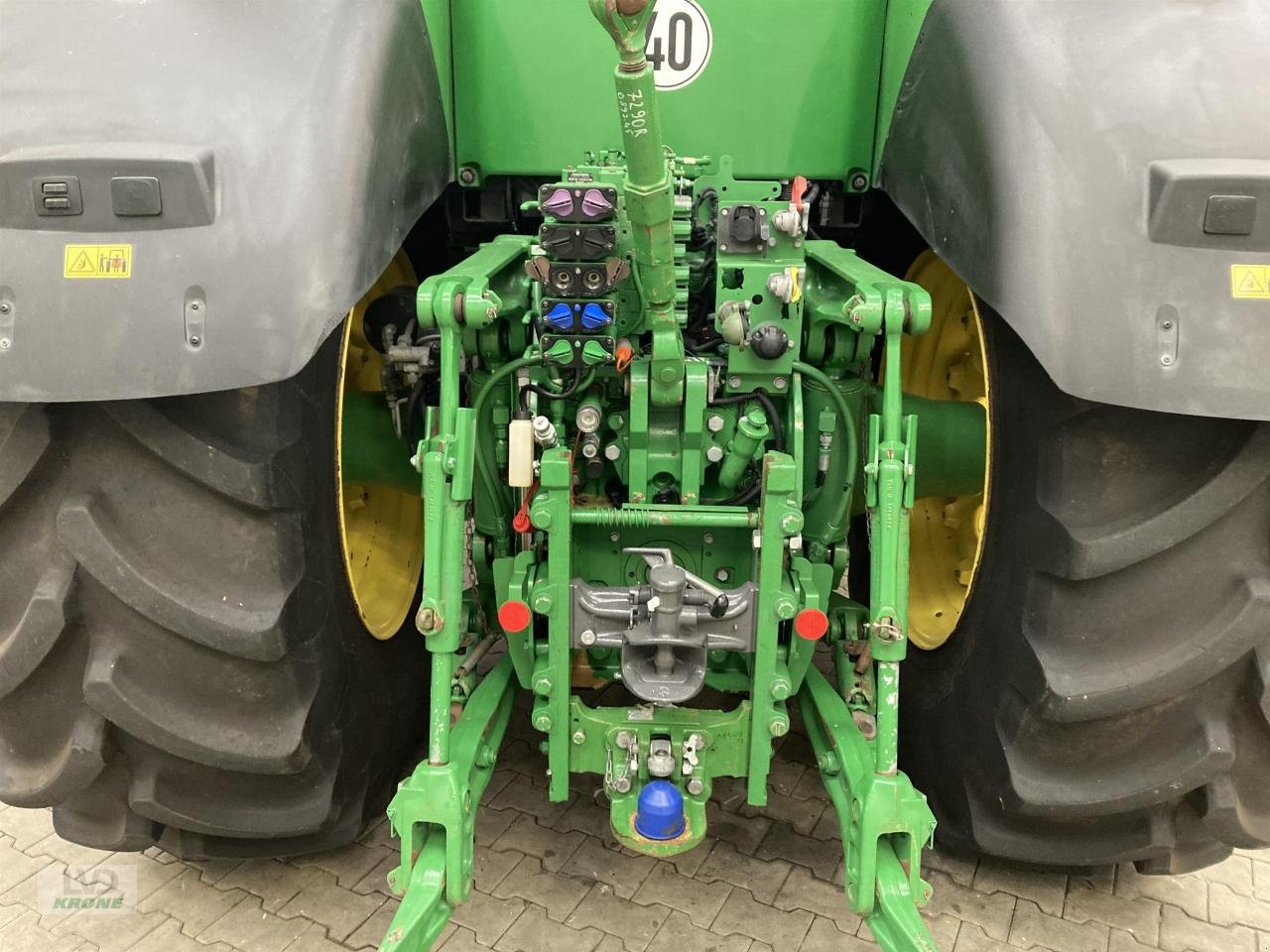 Traktor Türe ait John Deere 7290R, Gebrauchtmaschine içinde Spelle (resim 7)