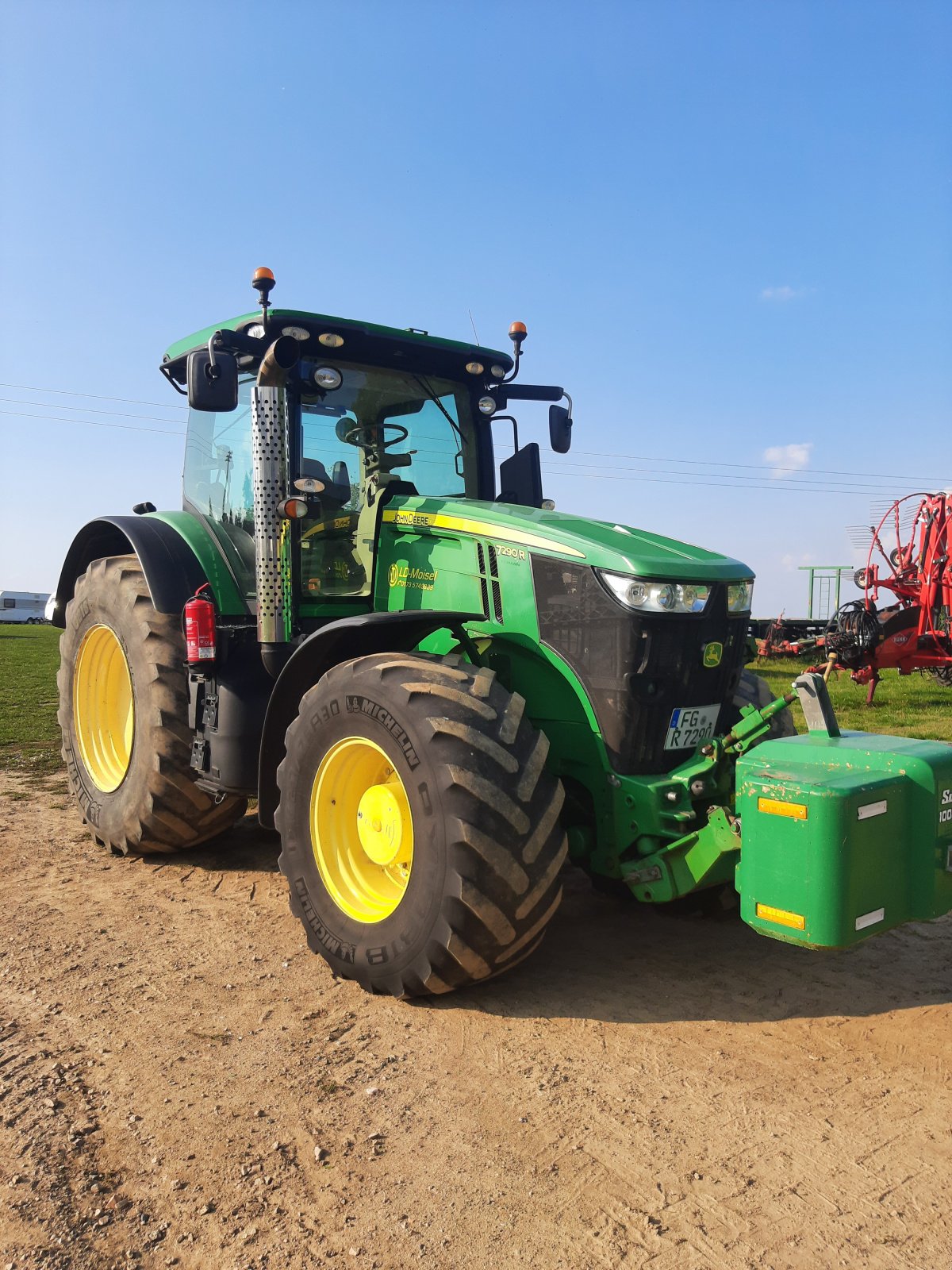 Traktor typu John Deere 7290R, Gebrauchtmaschine v Frauenstein (Obrázek 1)