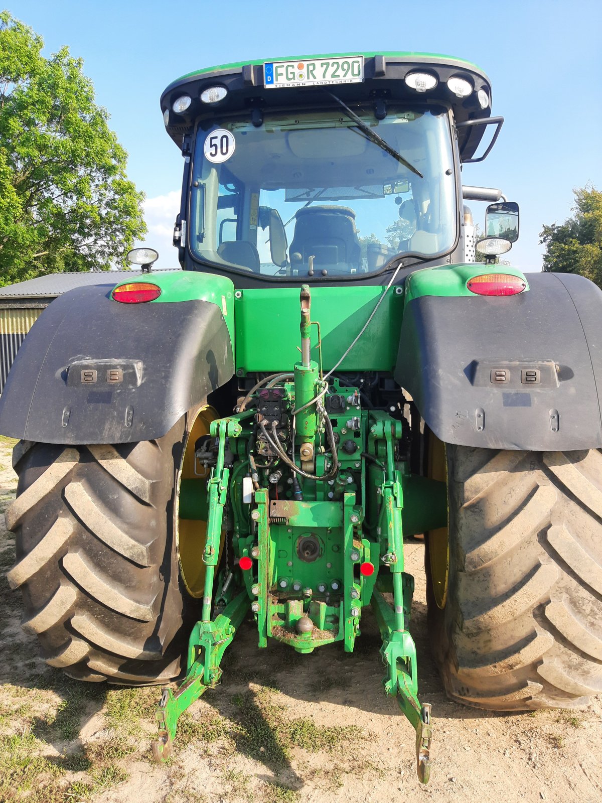 Traktor typu John Deere 7290R, Gebrauchtmaschine v Frauenstein (Obrázek 2)